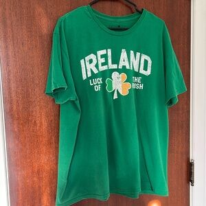Ireland flag shirt